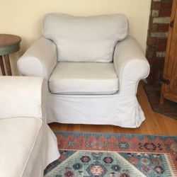 IKEA Ektorp Love Seat & Chair