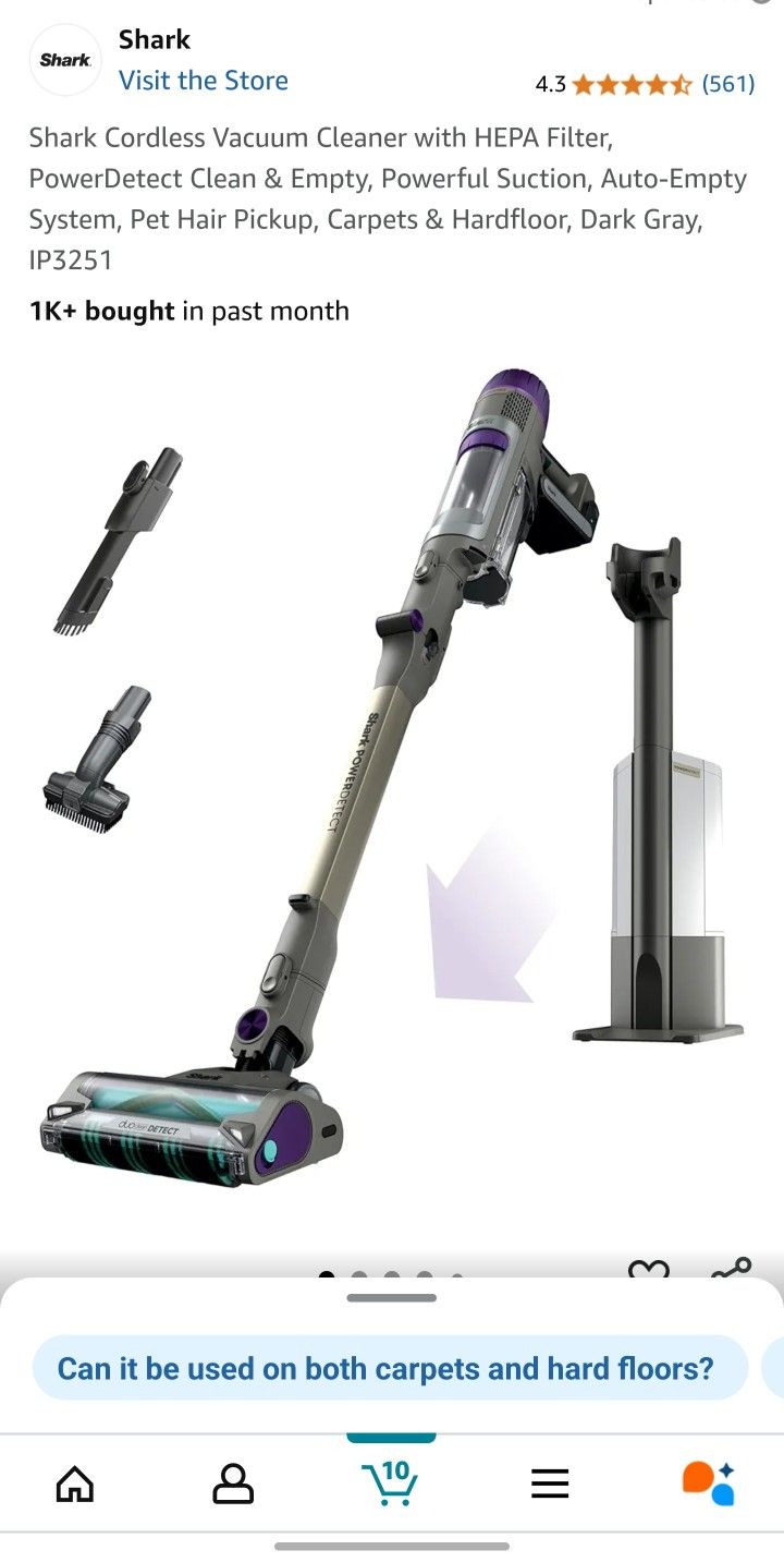 Shark cordless vacuum