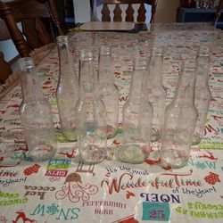 Clear Tall Glass Bottles