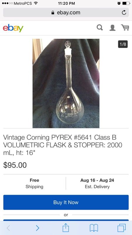 Vintage Pyrex glass