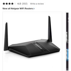 NETGEAR Nighthawk 4-Stream AX4 Wi-fi 6 Router (RAX40) – AX3000 Wireless Speed (Up to 3 Gbps) | 1,500 Sq Ft Coverage