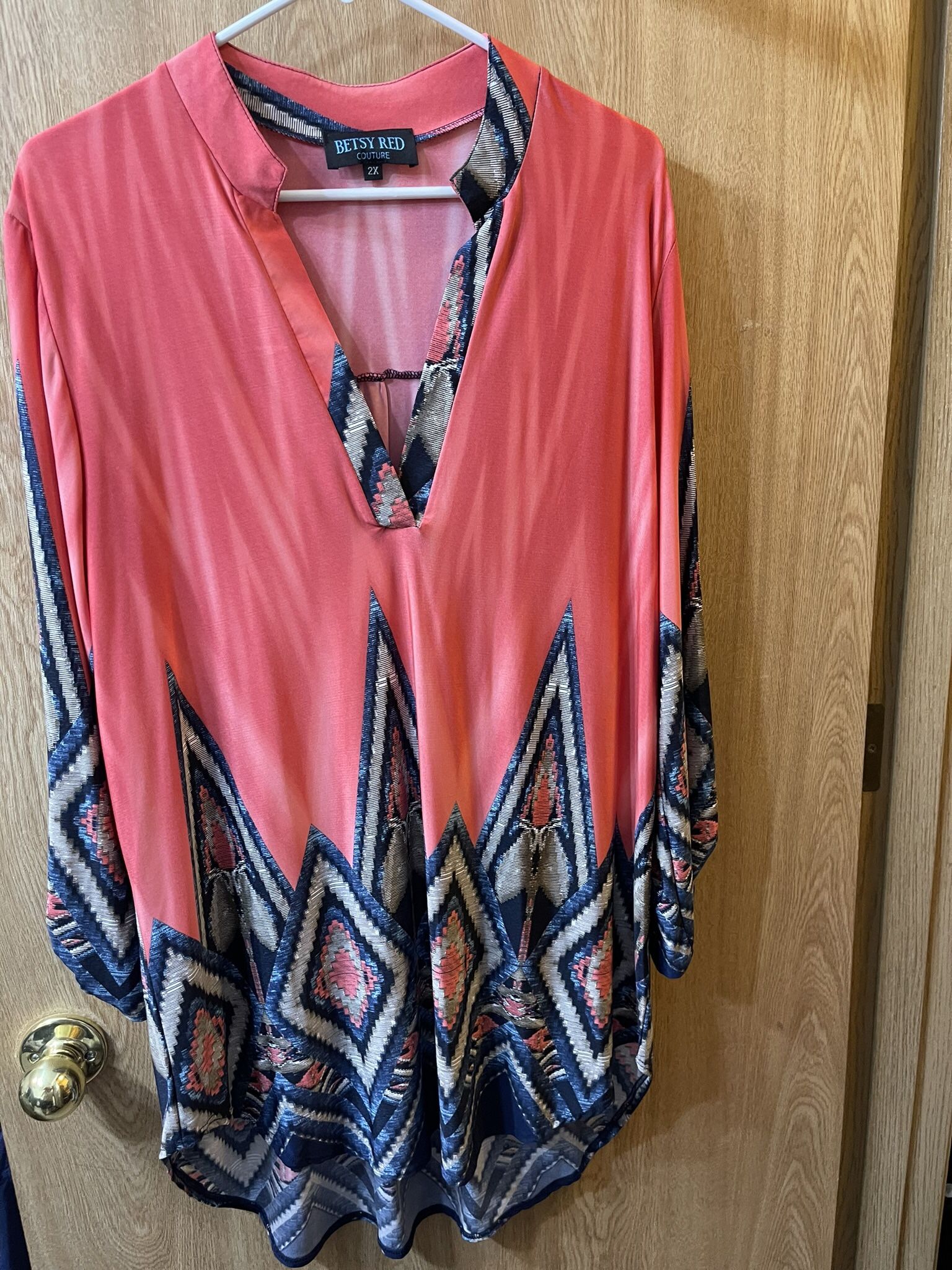 Plus Size Woman Tunic