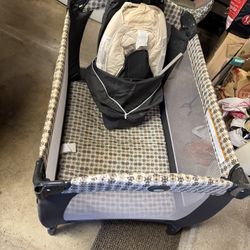 Graco Pack And Play Used Pak N Play Mobile Crib