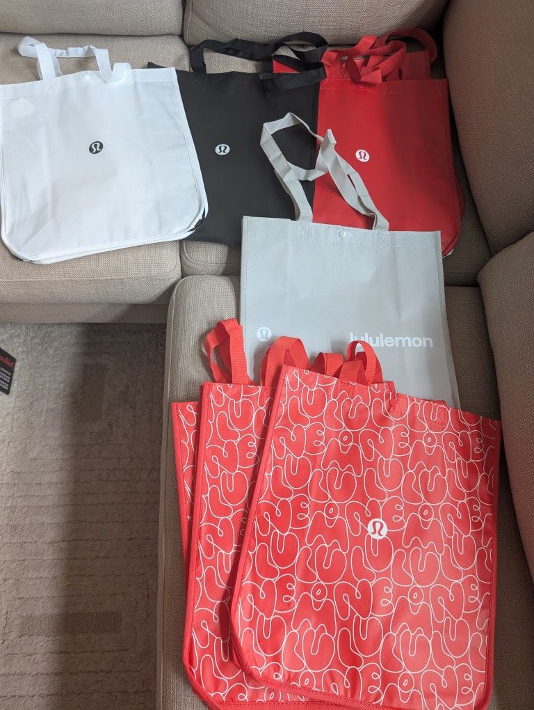 Brand New Reusable Lululemon Totes/Bags - Large