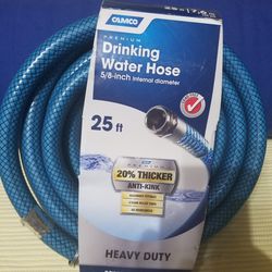 Camco Premium 5/8 × 25 Drinking Water Hose NIB