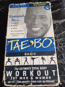TAE BO BASIC VHS 📼 TAPE $10 FINAL PRICE READ DESCRIPTION AND SEE ALL PICTURES