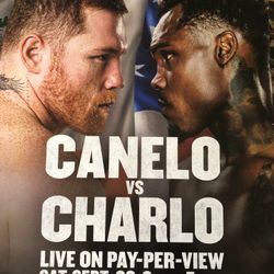 Saul Canelo Alvarez Fight Poster