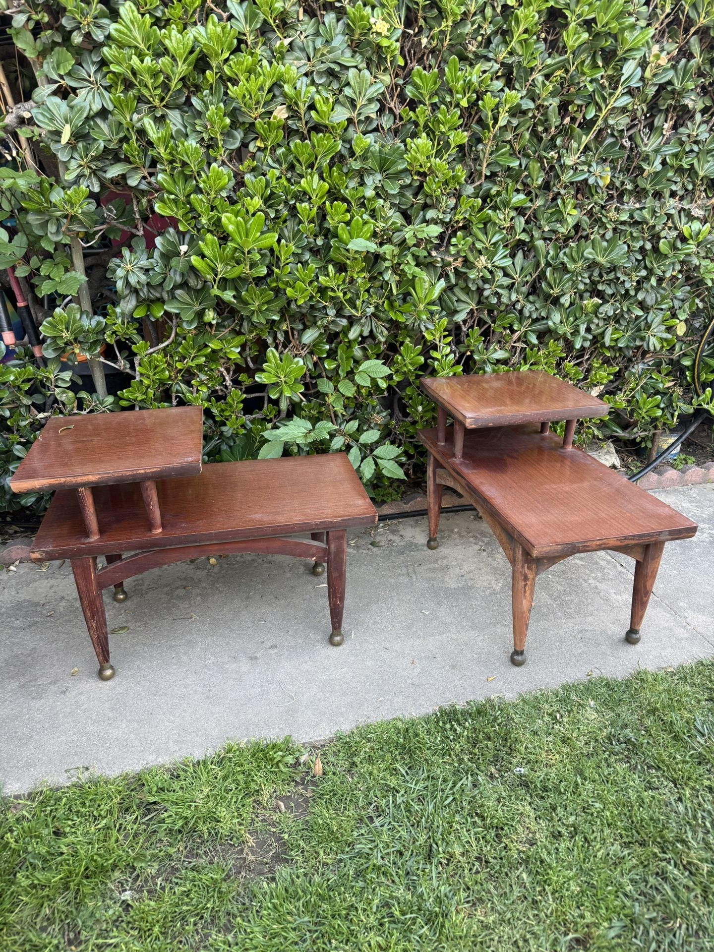 2 Antique Side Tables