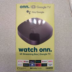 ONN 4K Streaming Box - Brand New