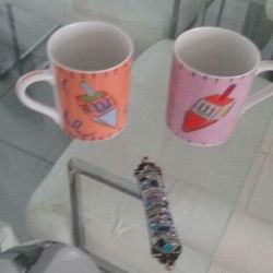 2 Brand New Chanukah Cups