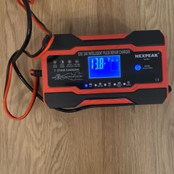 NEXPEAK 10-Amp Smart Automatic Battery Charger