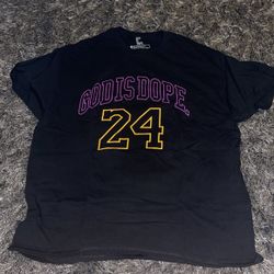 Adult God Is Dope XL (Purple/Gold)