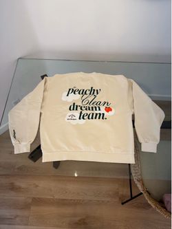 OLIPOP x Goodwipes Peachy Clean Dream Team Crewneck Sweatshirt M RARE UNISEX
