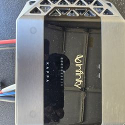 Infinity mono subwoofer amp
