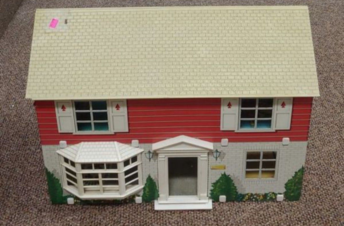 Vintage Antique Tin Doll House