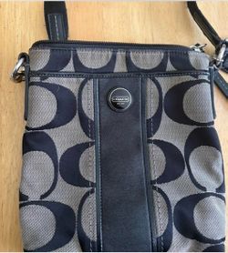 Coach cross body bag