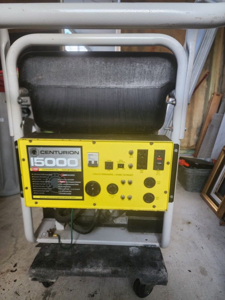 Generac Generator Centurion 15000 Like New for Sale in Miramar, FL
