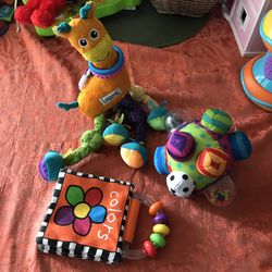 Soft baby toy lot