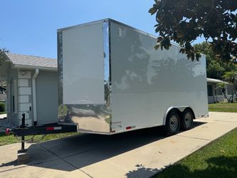 2026 Enclosed Trailer 8.5x16   XTRA TALL with Title