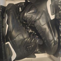 Jordan 6 BLACKCATS Size 9 Men