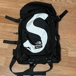 Supreme x The North Face S Logo Expedition Backpack 'Black' for
