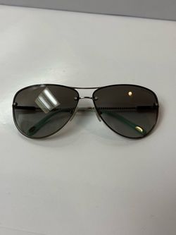 Tiffany & Co. TF3039 Sunglasses Aviator Gold Blue Frame Black Gradient Lens FS