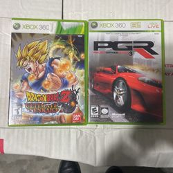 Xbox 360 Game Dragón Ball Ultimate Tenkachi And PGR 3