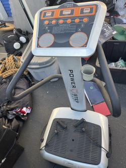 Weight Loss Back Injury Fitness Vibration Platform | POWER STEP