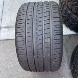 I Have 1 Tire 285-30-18 Pirelli Pzero Rossi  85% Tread Life For $75 Mounted And Balanced 