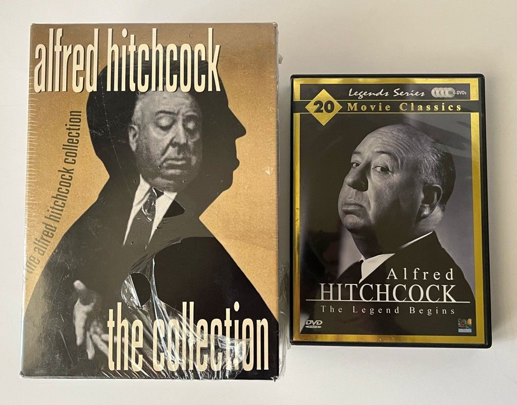 Lot of 2 Alfred Hitchcock - The Collection 2 (DVD, 1999, 7-Disc Set) & 20 Movie