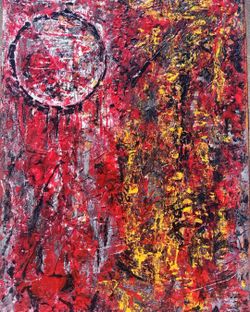 Original Abstract Expressionism Painting.