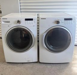 SAMSUNG WASHER AND DRYER