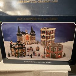 Christmas Village Vintage 