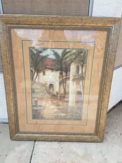 Home decor very large picture 48 x 39 inches