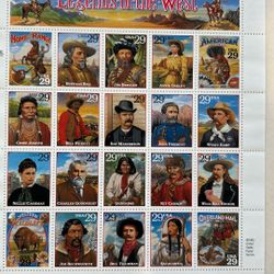 Legends Of The West Stamps