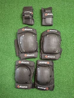 Razor Pro Pad Set Child Black