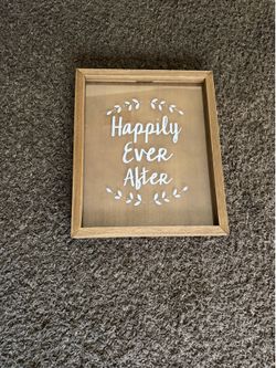 Wooden Wedding Guest Book Frame