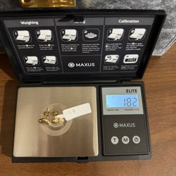 18k Saudi Gold Earrings