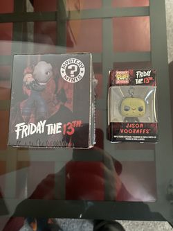 Jason Voorhees funko mystery mini & pop keychain bundle new