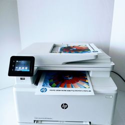 Laser Printer Hp Color LaserJet Pro MFP M281cdw  || WIRELESS || All-in-One || Touch Screen || Prints Two-Double Sided || Speed Up To 22ppm ||