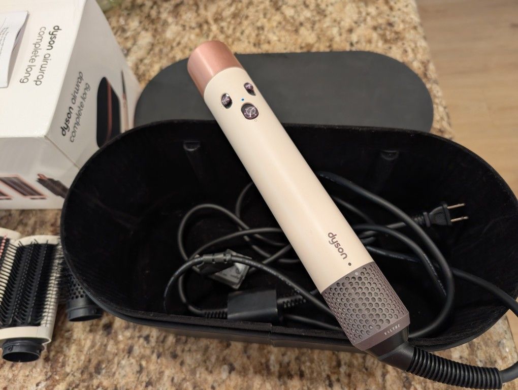 Dyson Airwrap Complete Long Limited Edition ROSE GOLD PINK AIR WRAP
