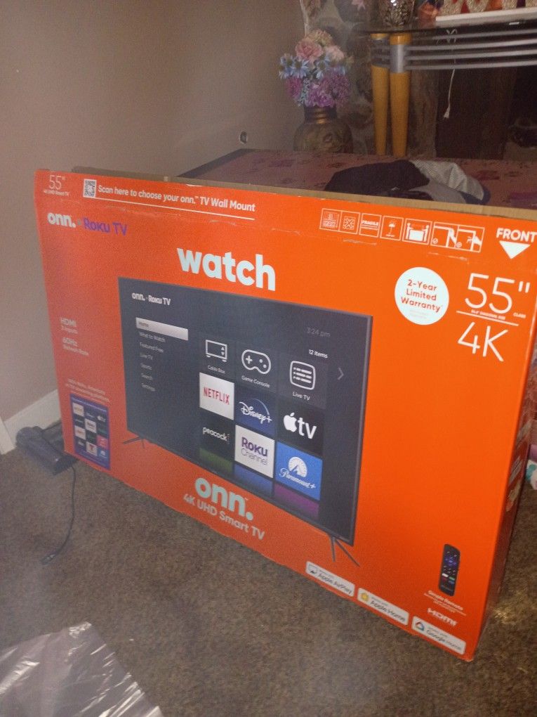 50 Inch 4k Onn Roku Tv