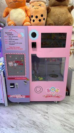 Cotton candy machine candy love