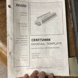 Router Dovetail Joint Template Kit 