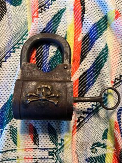 Antique padlock