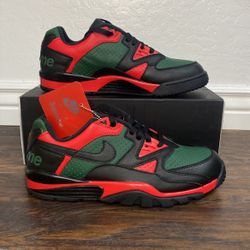 Nike Cross Trainer Low supreme Blacks Green Red