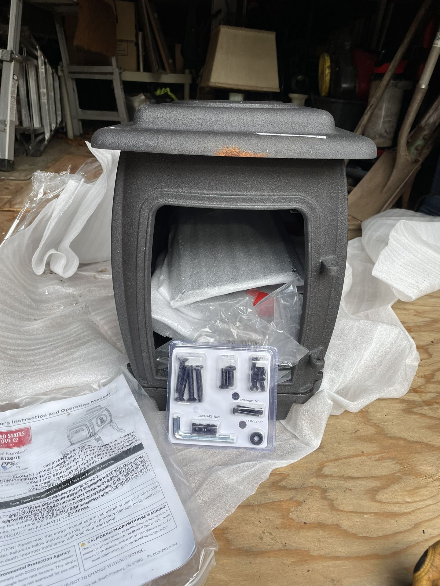 United States Stove Co Model # US1269E