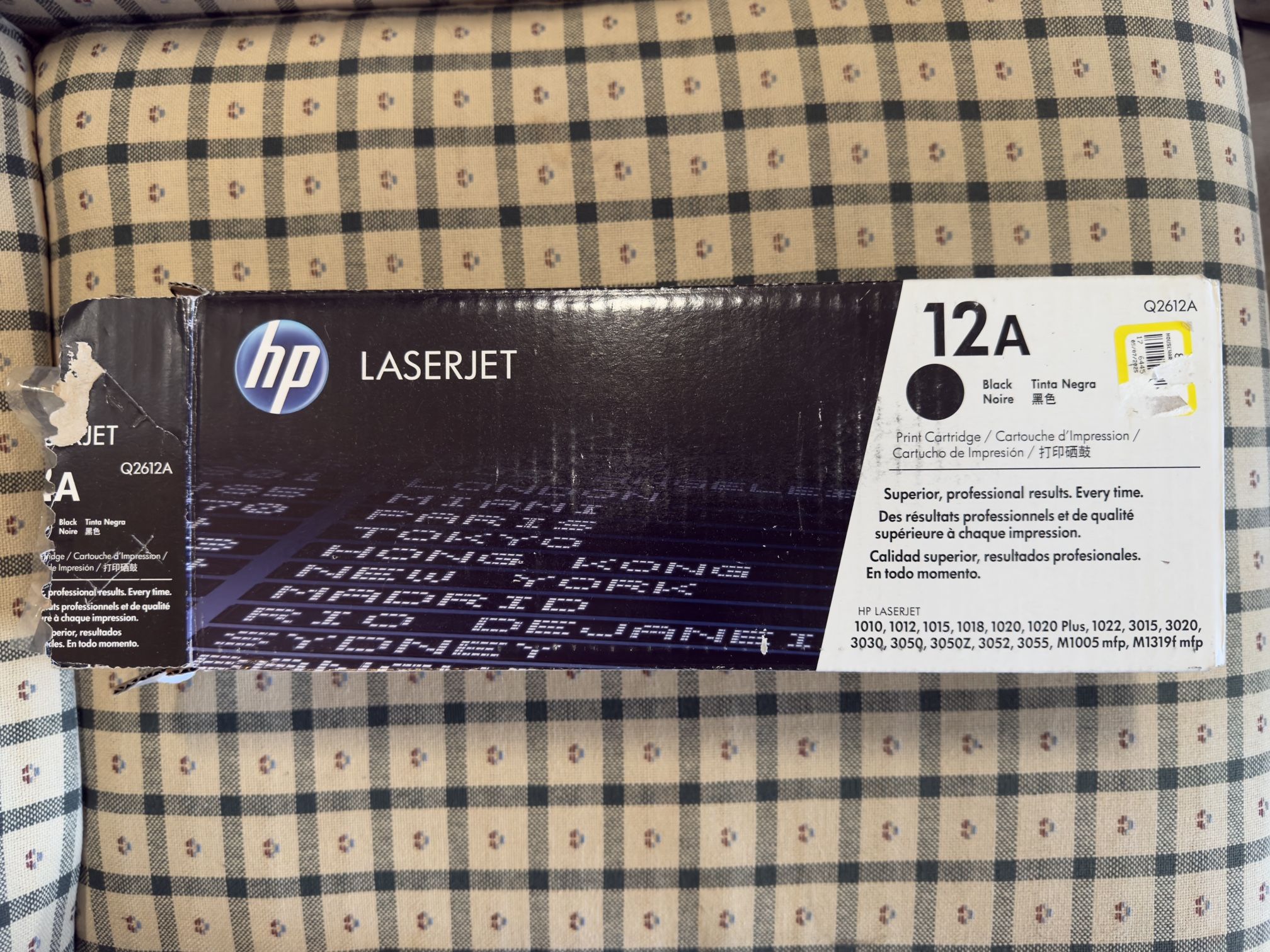 printer ink hp 12a