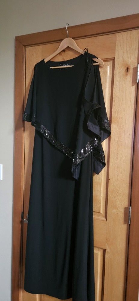 Black Dress and Shoes