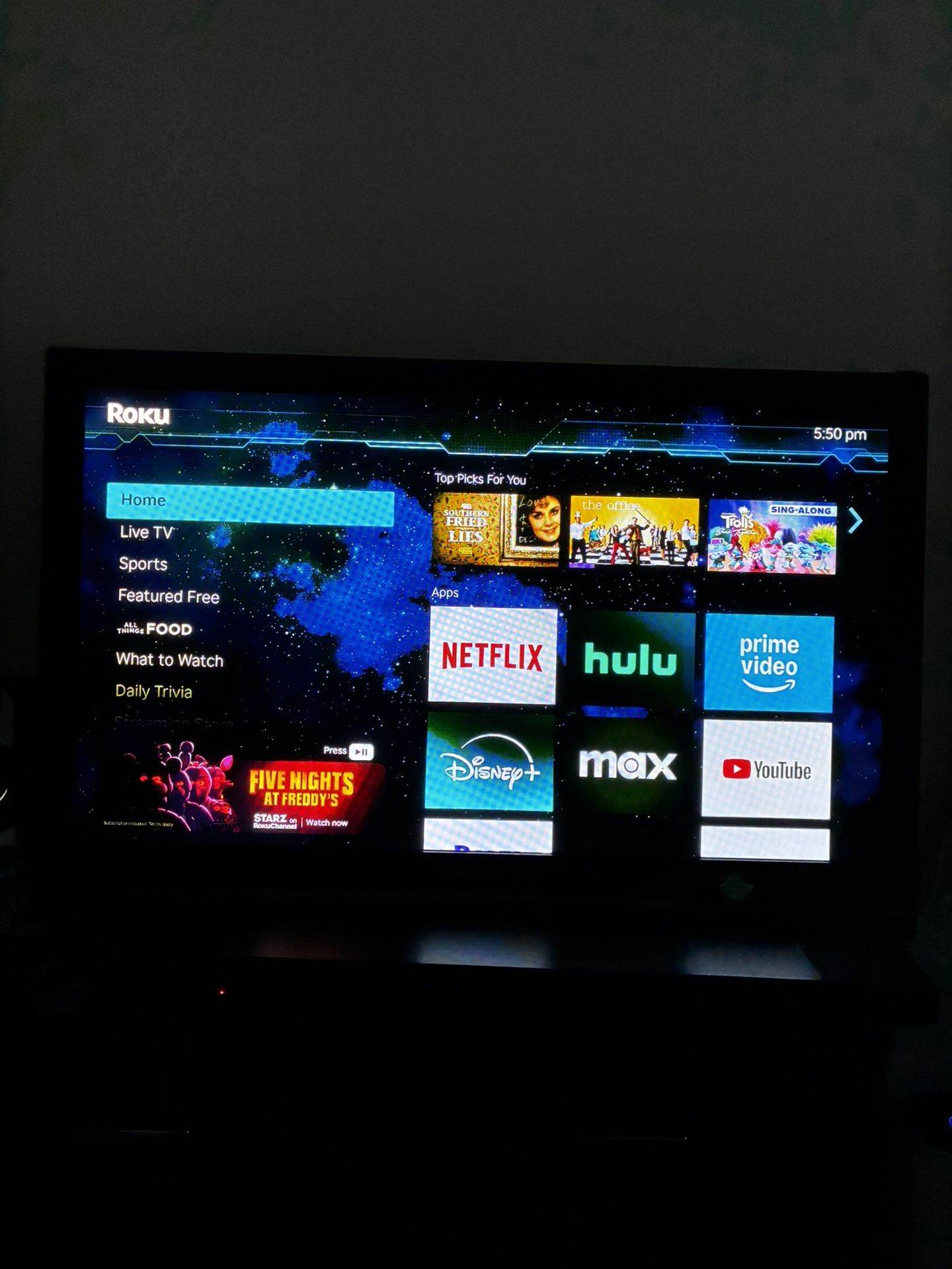 Panasonic Tv 50 In